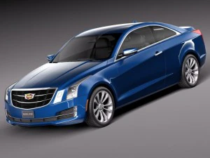 Cadillac ATS Coupe 2015 3D Model