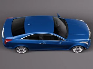 Cadillac ATS Coupe 2015 3D Model