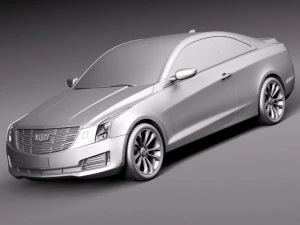 Cadillac ATS Coupe 2015 3D Model