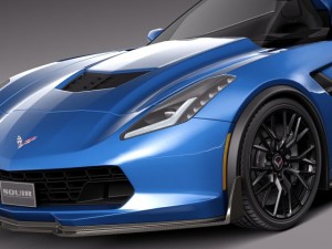 Chevrolet Corvette Z06 Convertible 2015 3D मॉडल