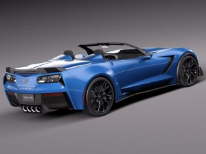 Chevrolet Corvette Z06 Convertible 2015 3D मॉडल