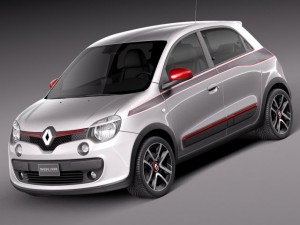 Renault Twingo 2015 3D Model