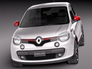 Renault Twingo 2015 3Dモデル