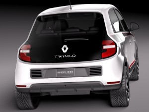 Renault Twingo 2015 3Dモデル