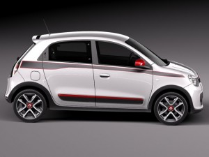 Renault Twingo 2015 3Dモデル