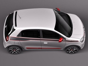 Renault Twingo 2015 3Dモデル