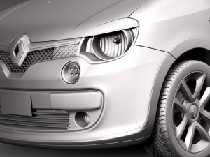 Renault Twingo 2015 3Dモデル