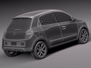 Renault Twingo 2015 3Dモデル