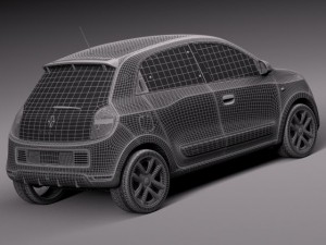 Renault Twingo 2015 3Dモデル