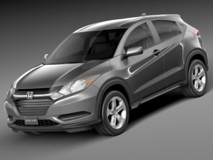 Honda HR-V 2015 3D Модель
