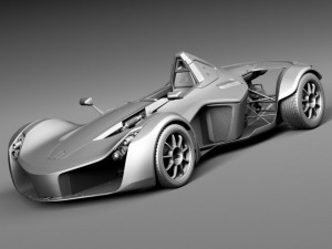 Bac Mono 2014 3D 모델