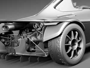 Bac Mono 2014 3D 모델