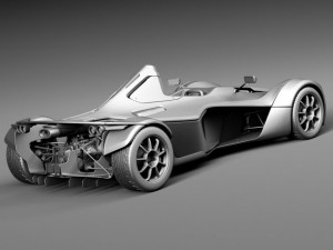 Bac Mono 2014 3D 모델