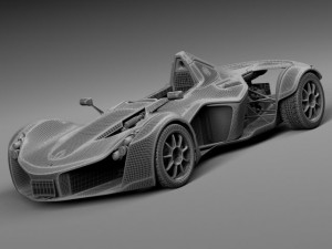 Bac Mono 2014 3D 모델