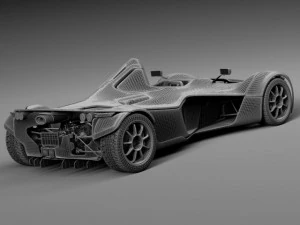 Bac Mono 2014 3D Model