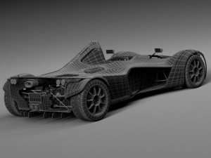 Bac Mono 2014 3D 모델