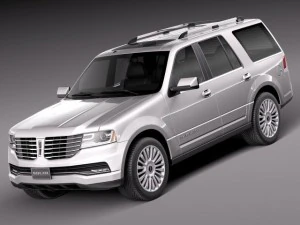 Lincoln Navigateur 2015 Modèle 3D