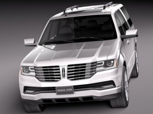 Lincoln Navigator 2015 Model 3D
