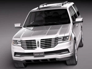 Lincoln Navigator 2015 3D Model
