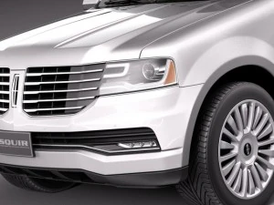 Lincoln Navigator 2015 3D Model