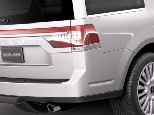 Lincoln Navigator 2015 Model 3D