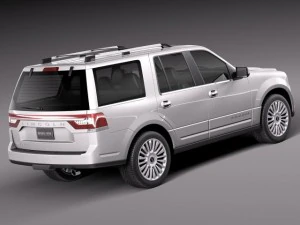 Lincoln Navigator 2015 3D Model