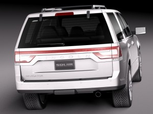 Lincoln Navigator 2015 Model 3D