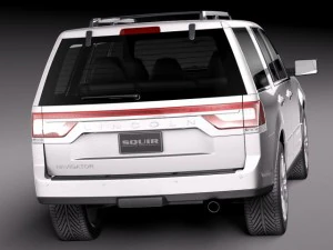 Lincoln Navigator 2015 3D Model