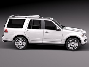 Lincoln Navigator 2015 Model 3D