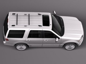 Lincoln Navigator 2015 Model 3D