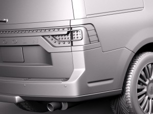 Lincoln Navigator 2015 Model 3D