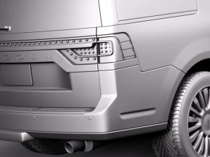 Lincoln Navigator 2015 3D Model