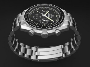 Omega Speedmaster Mens Watch 3D Model