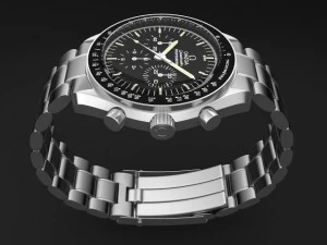 Omega Speedmaster Mens Watch 3D Model