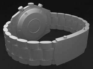 Omega Speedmaster Mens Watch 3D Model