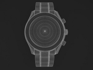 Omega Speedmaster Mens Watch 3D Model