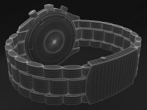 Omega Speedmaster Mens Watch 3D Model