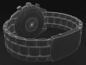 Omega Speedmaster Mens Watch 3D Model