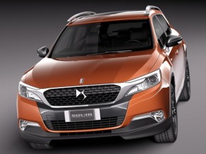 Citroen DS 6WR 2015 3D-Modell