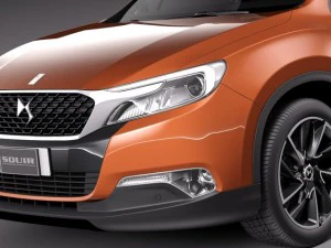 Citroen DS 6WR 2015 3D Model