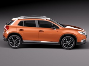 Citroen DS 6WR 2015 3D-Modell