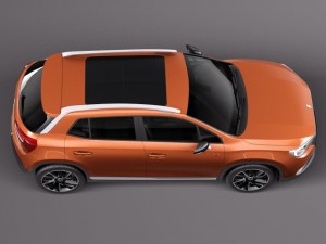 Citroen DS 6WR 2015 3D-Modell