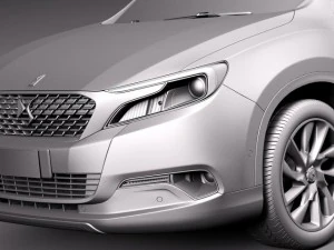 Citroen DS 6WR 2015 3D Model