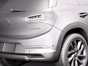 Citroen DS 6WR 2015 3D-Modell