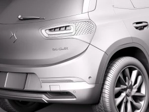 Citroen DS 6WR 2015 3D Model