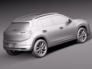 Citroen DS 6WR 2015 3D Model