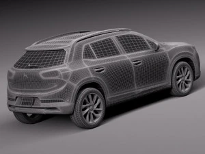 Citroen DS 6WR 2015 3D Model