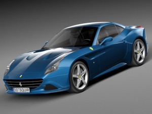 Ferrari California T 2015 3D 모델