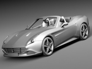 Ferrari California T 2015 Modelo 3D