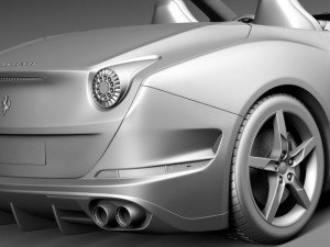 Ferrari California T 2015 Modelo 3D